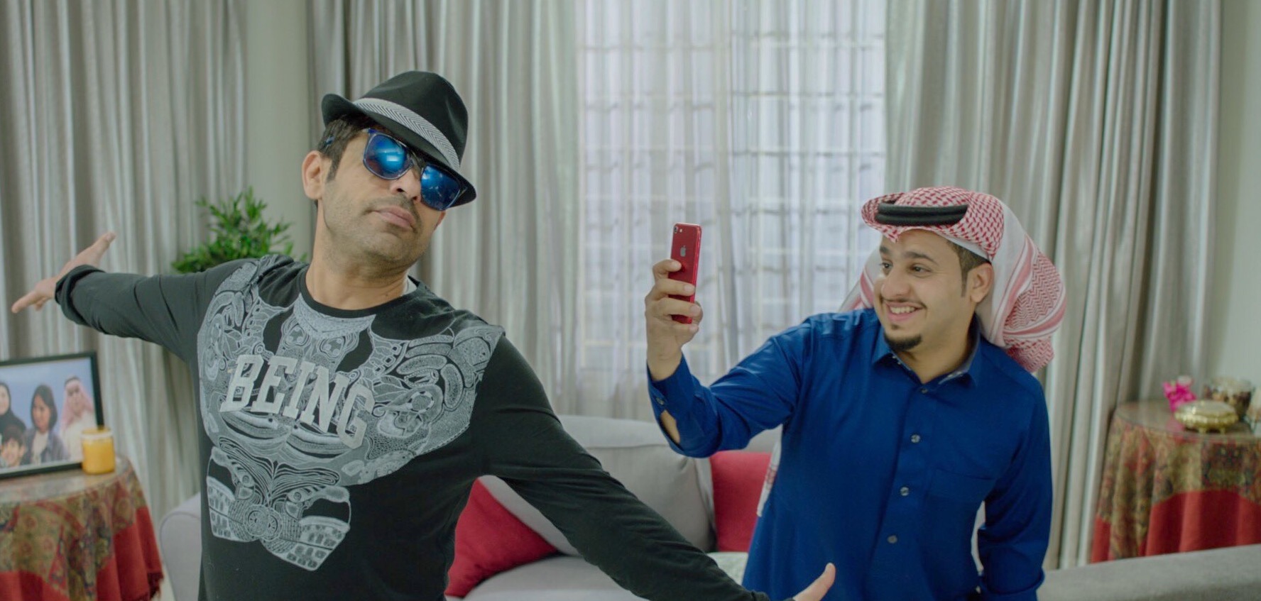 مشهد من شباب البومب