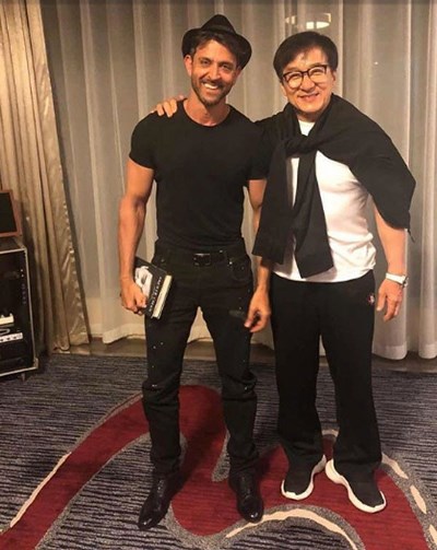 هيرثيك روشان وجاكي شان معاً