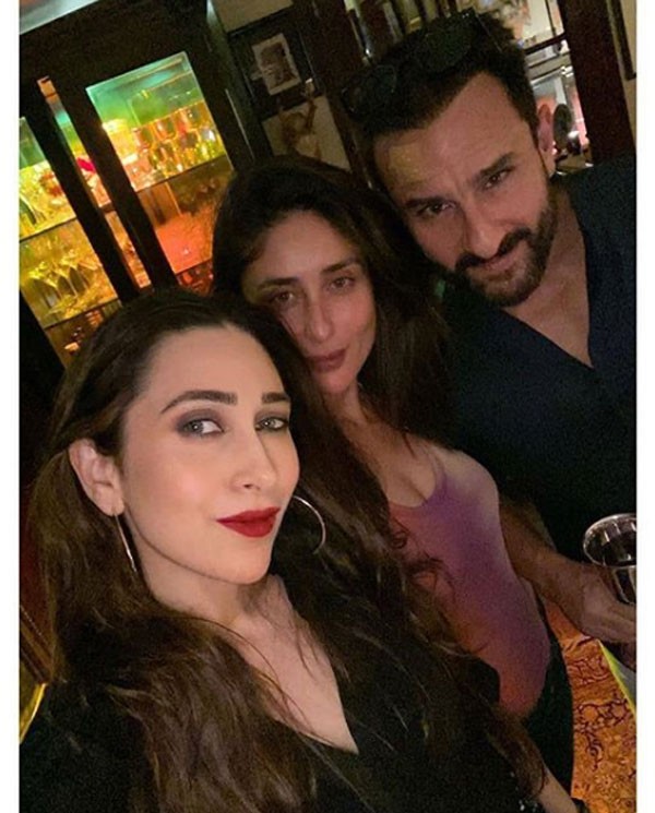 كارينا وكاريشما كابور وسيف علي خان