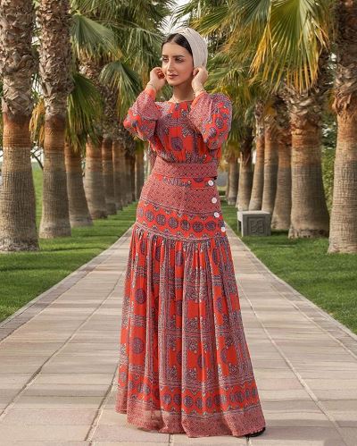 خولة المراغي بإطلالة رمضانية
