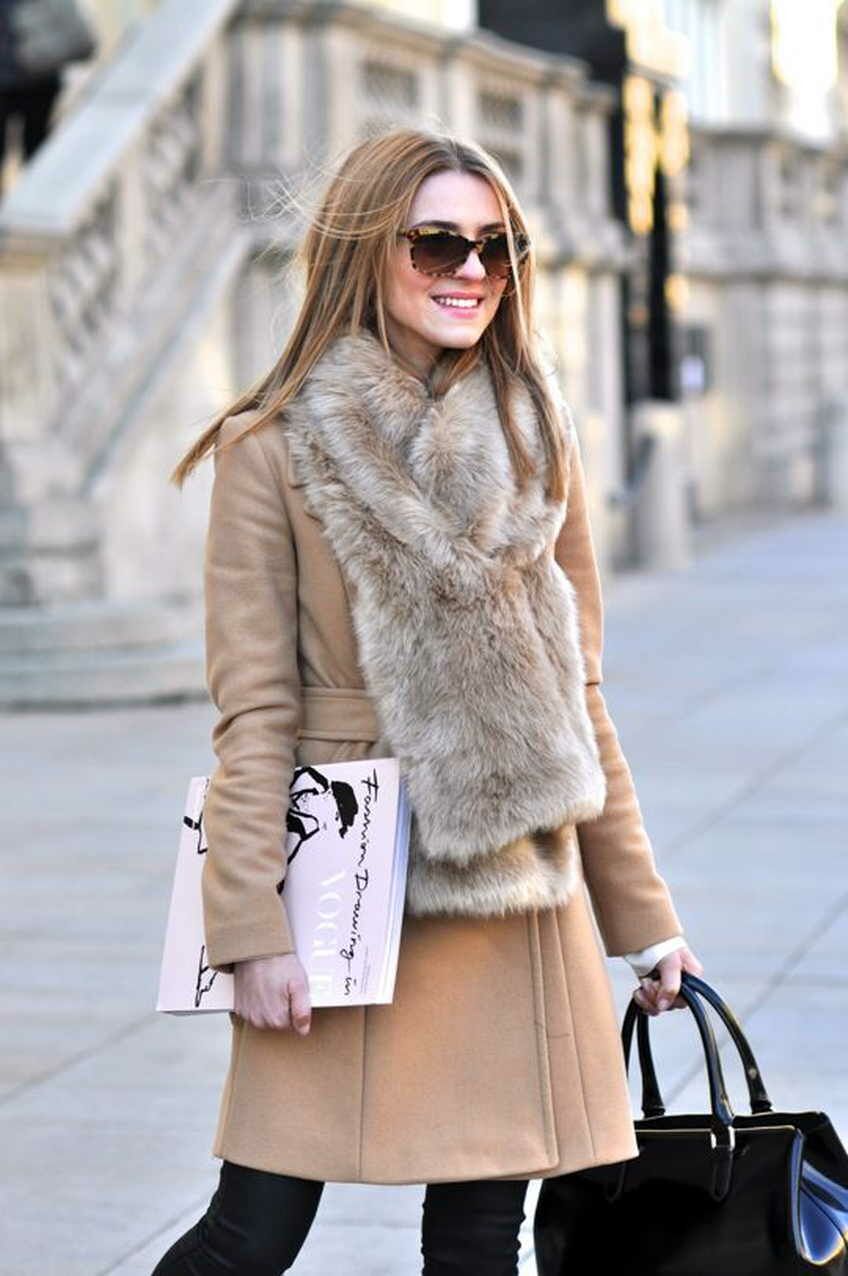 سكارف من الفراء