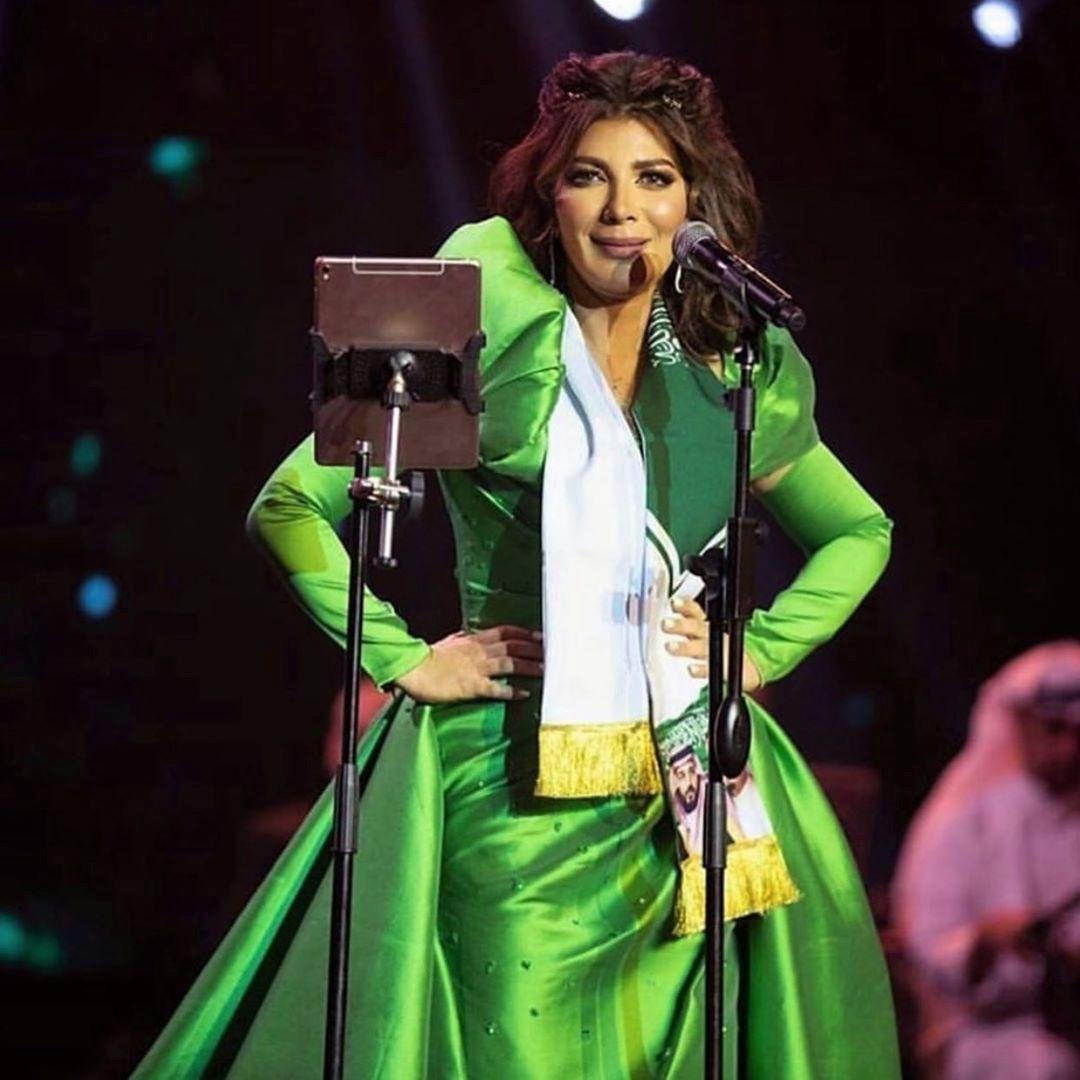 أصالة في حفلتها باليوم الوطني السعودي