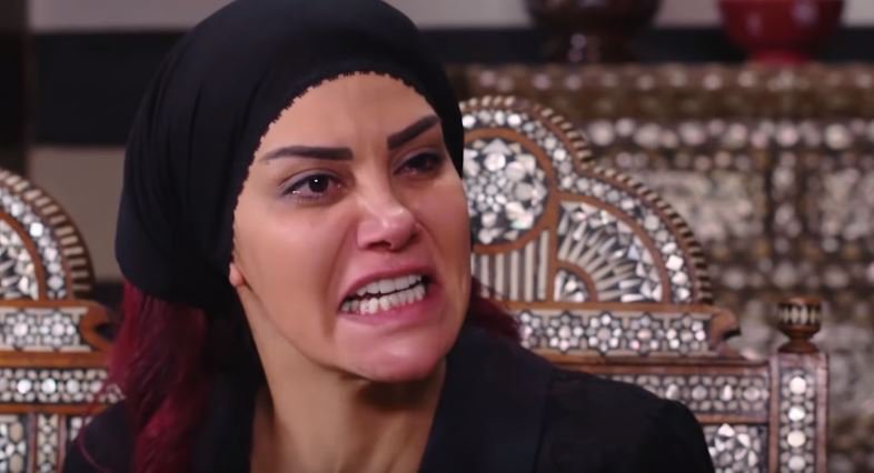 نظلي الرواس من كواليس المسلسل