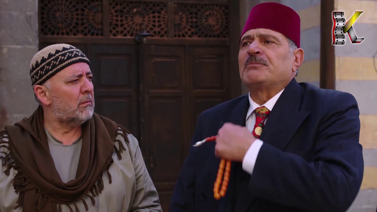نجاح سفكوني و زهير عبد الكريم من كواليس المسلسل