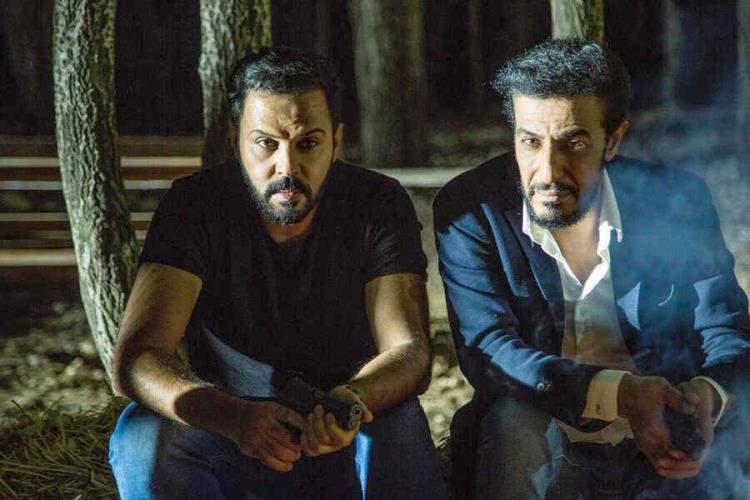 عبد المحسن النمر وطلال السدر في مسلسل «اختراق»