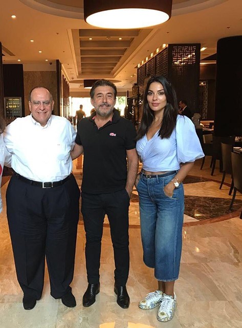 نادين نجيم وعابد فهد وصادق الصباح