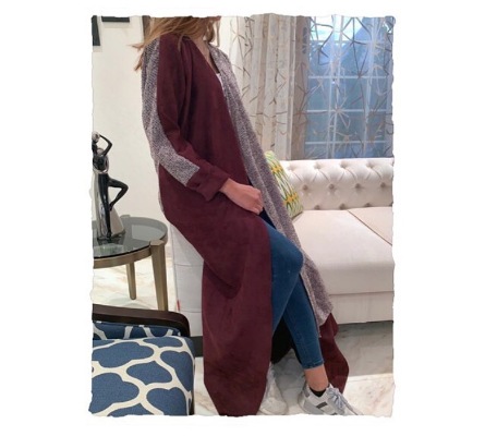 عباية حمراء
