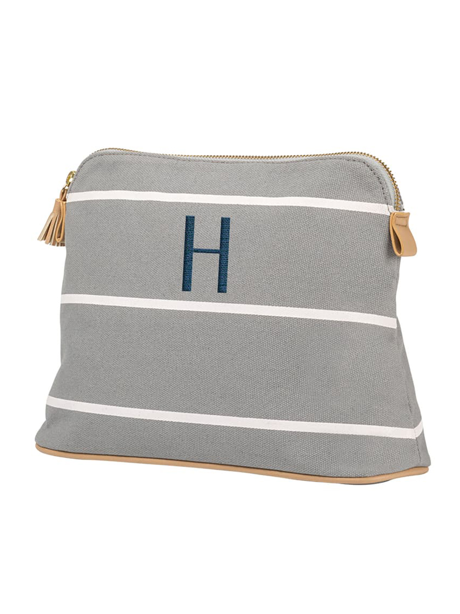 Cathys Concepts Monogram Cosmetics Bag
