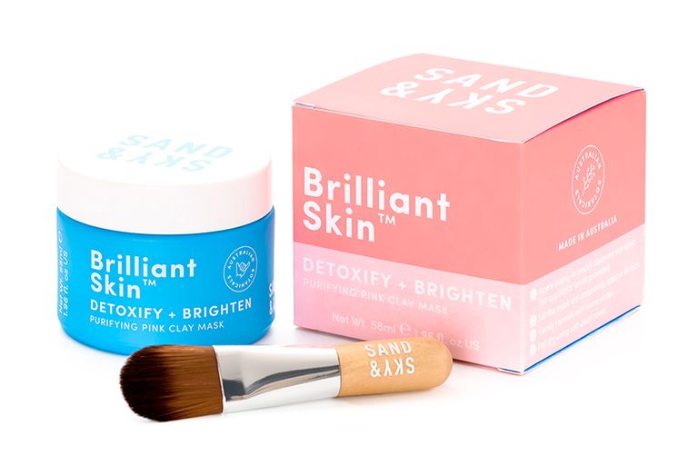 Sand and Sky Brilliant Skin Purifying Pink Clay Mask