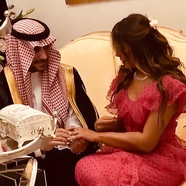 خطوبة الإعلامية غادة مصلي