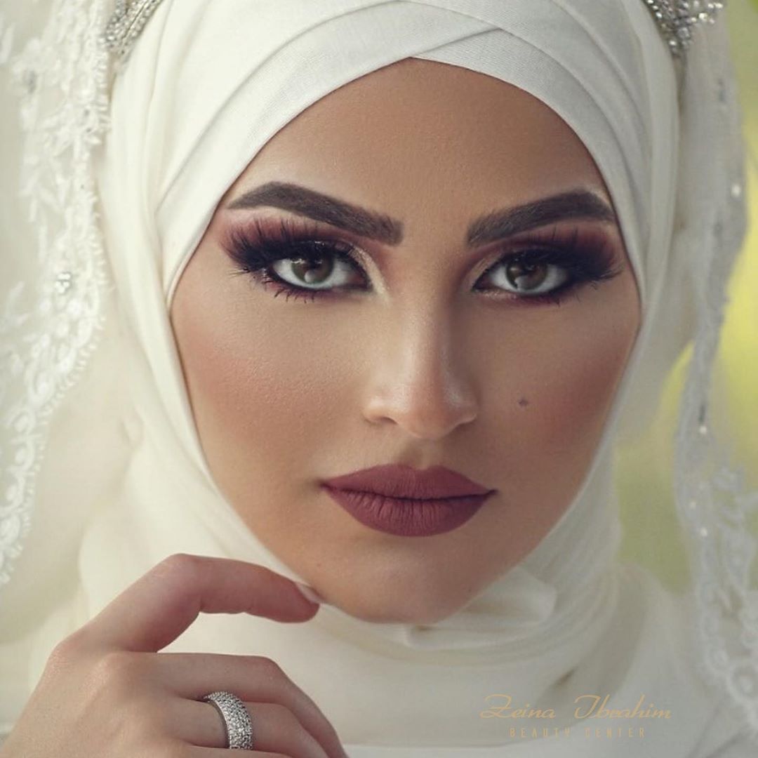 مكياح عروس محجبة