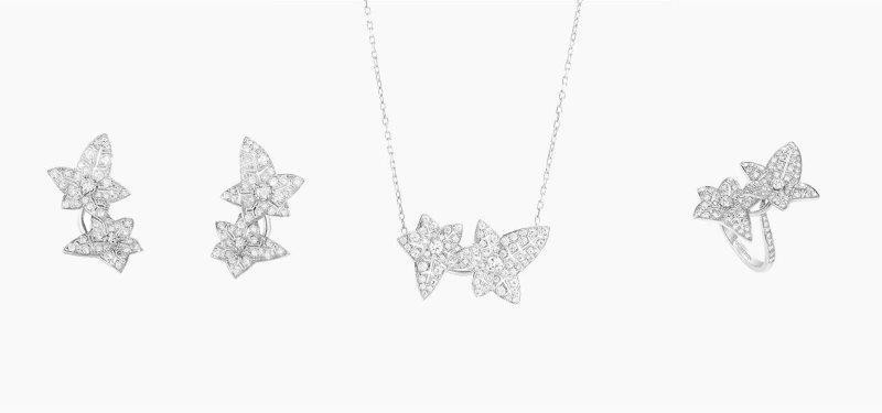 طقم شبكة الماس من بوشيرون Boucheron