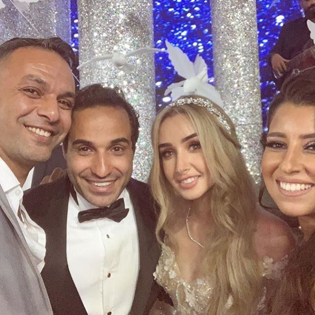 زفاف هنا الزاهد وأحمد حلمي