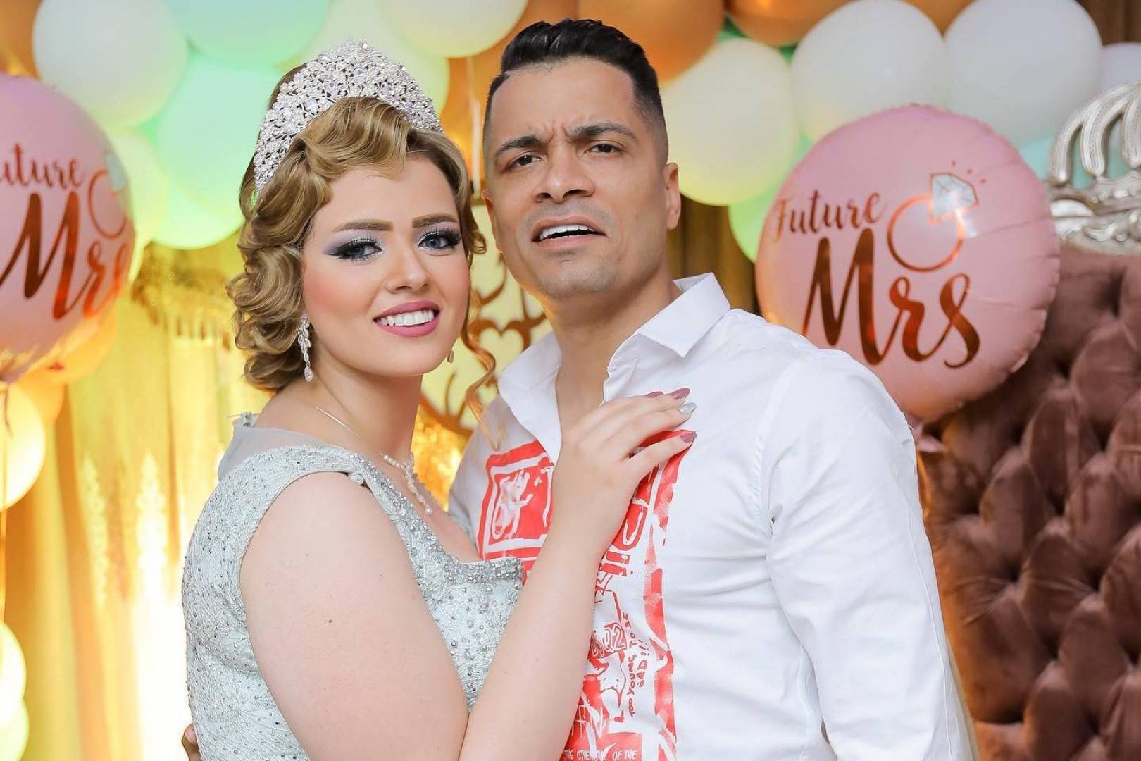 خطوبة حسن شاكوش ثم طلاقه