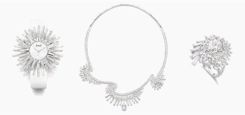 طقم شبكة الماس من بياجيه Piaget