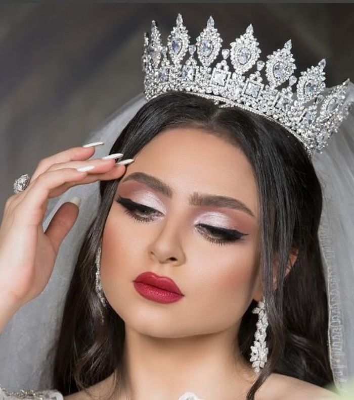 تيجان عروس كريستال