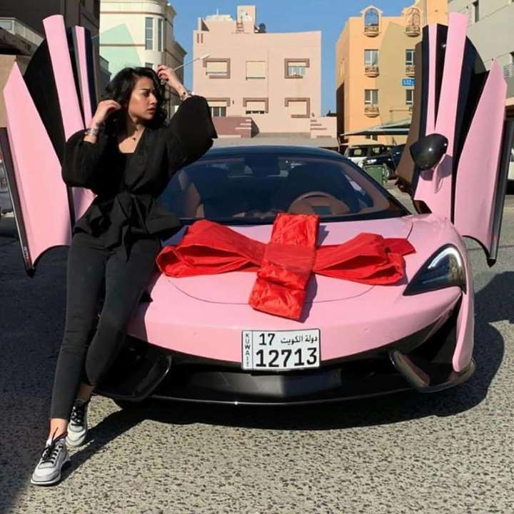 سيارة فرح الجديدة