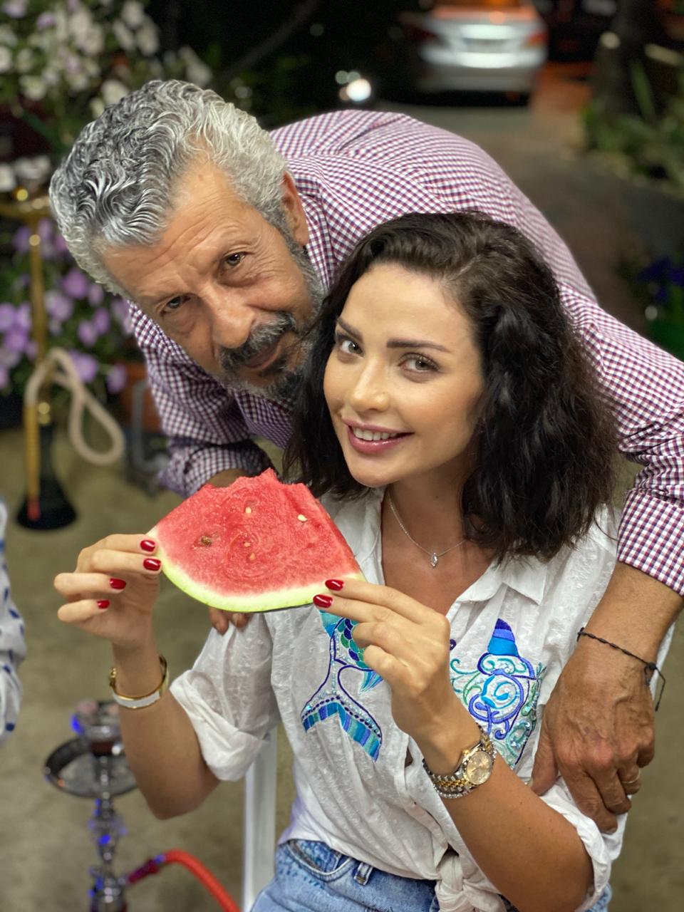 داليدا خليل وناظم عيسى والد طوني