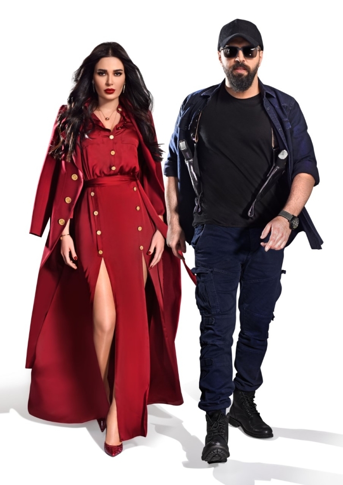 بطلا الهيبة الحصاد سيرين وتيم