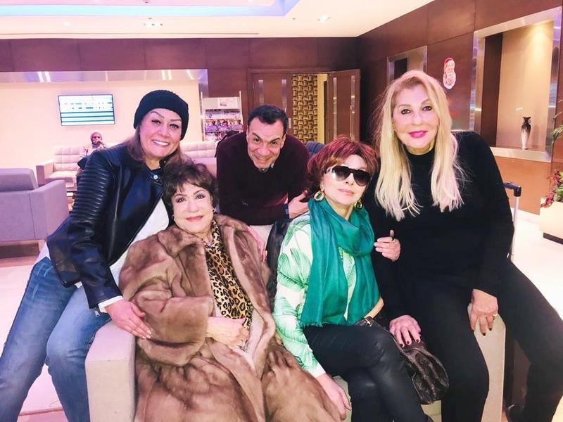 من كواليس مسلسل نساء من ذهب