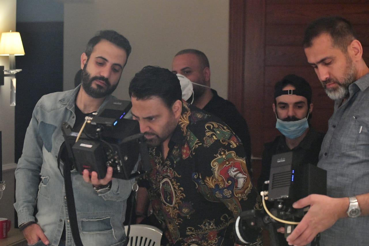 من كواليس تصوير كليب "بعشقك"