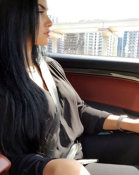 الصورة التي نشرتها مديحة