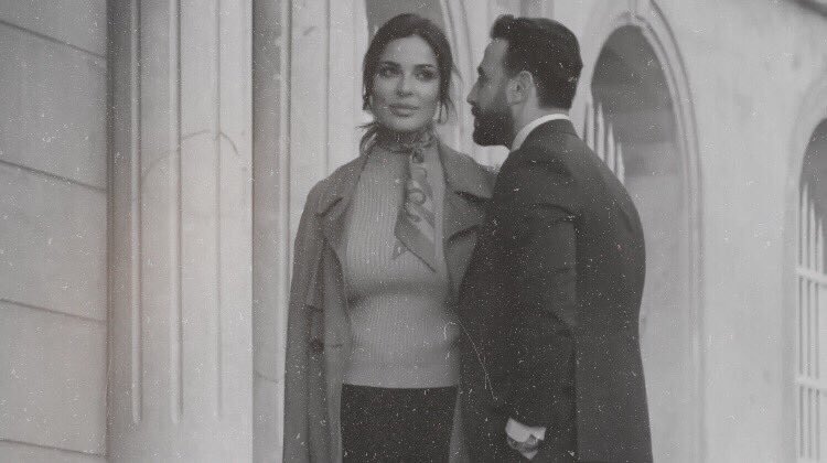 مشهد يجمع بين قصي خولي ونادين نجيم