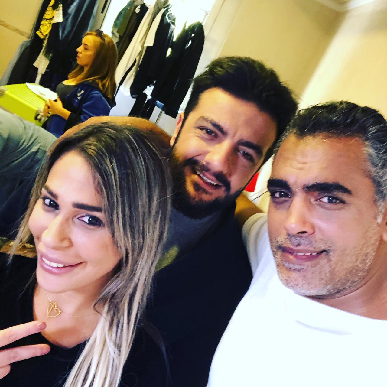من كواليس تصوير المسلسل