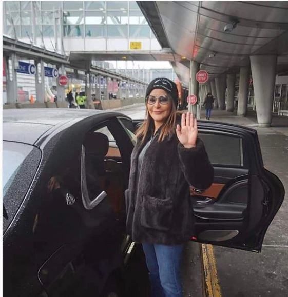 اليسا من مطار كندا