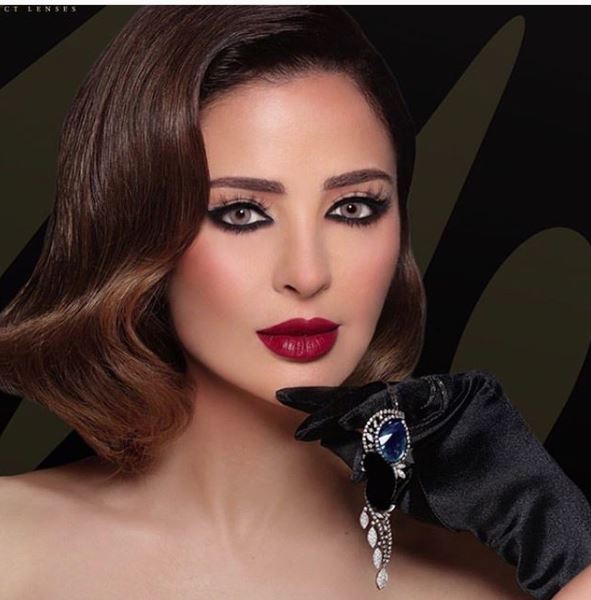 اعلان وفاء لاحدى ماركات العدسات اللاصقة