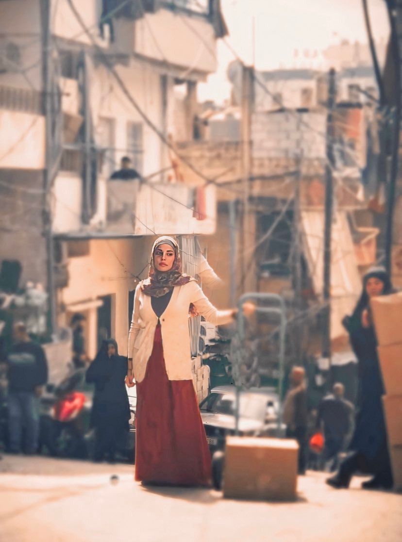 نادين من احدى مشاهد 2020