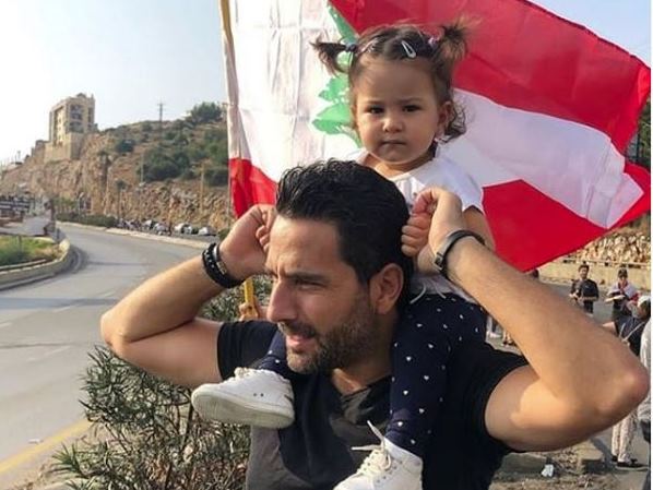 وسام بريدي وابنته