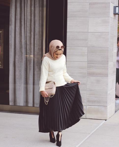 تنانير طويلة موضة موسم 2019