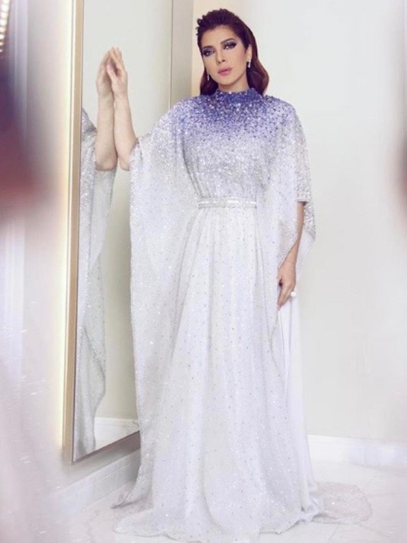 أصالة نصري في فستان ترتر من لابورجوازي