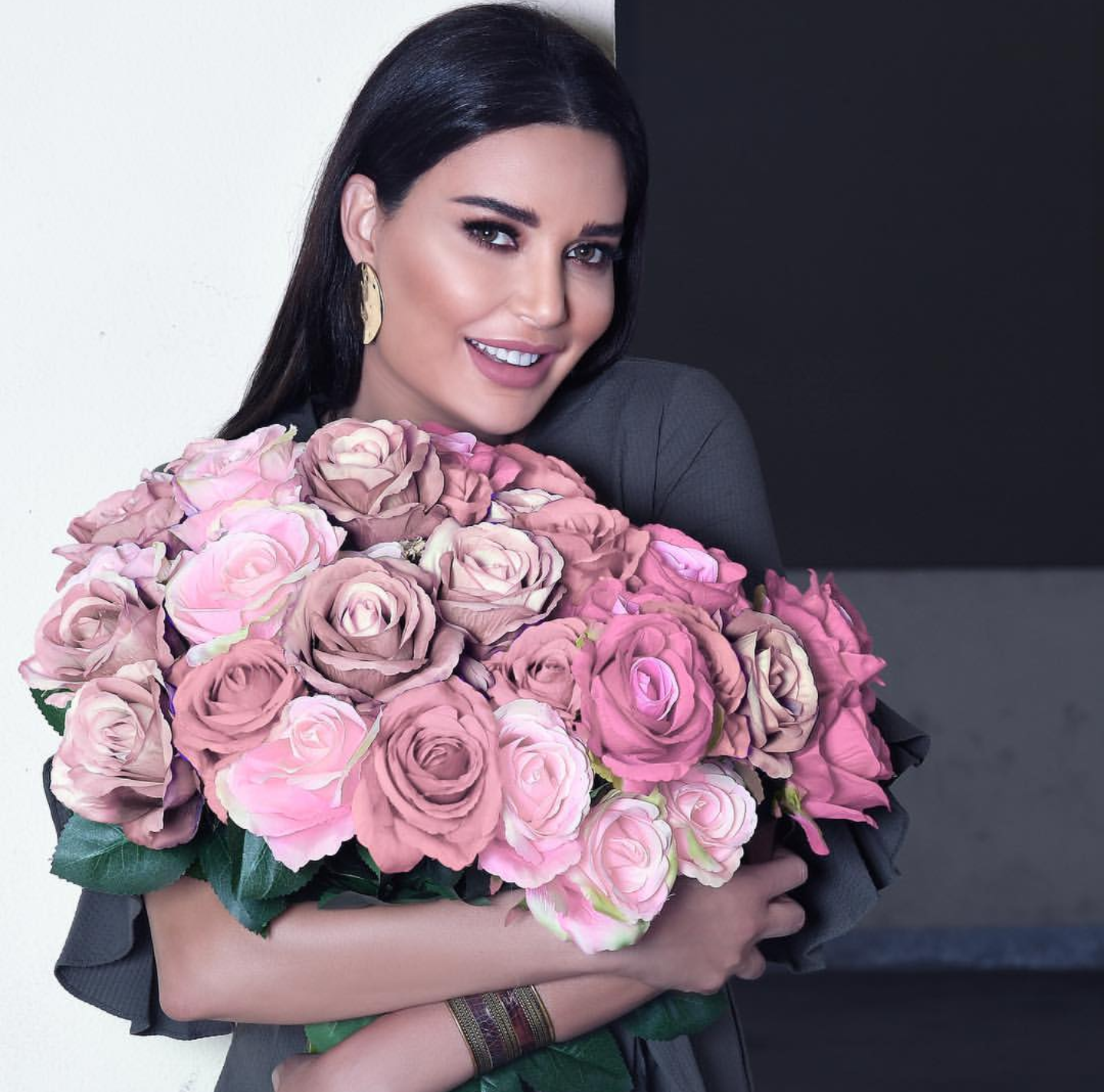 المكياج الزهري بأسلوب سيرين
