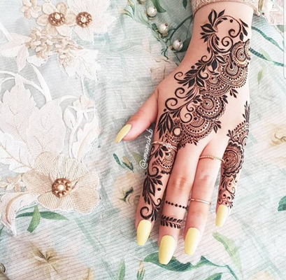 رسم الحناء