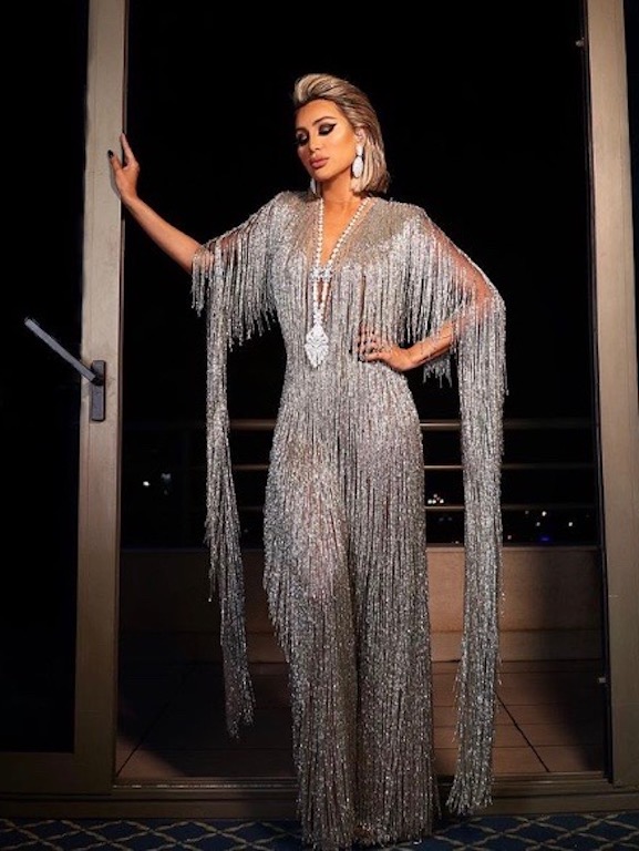 مايا دياب في جمبسوت من الشراريب ليلة رأس السنة