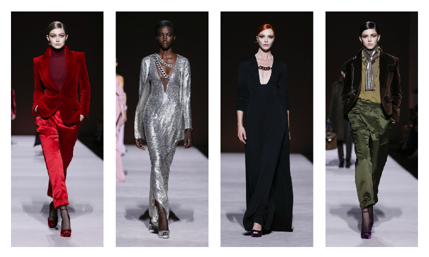 بعض التصاميم من مجموعة دار “توم فورد” Tom Ford