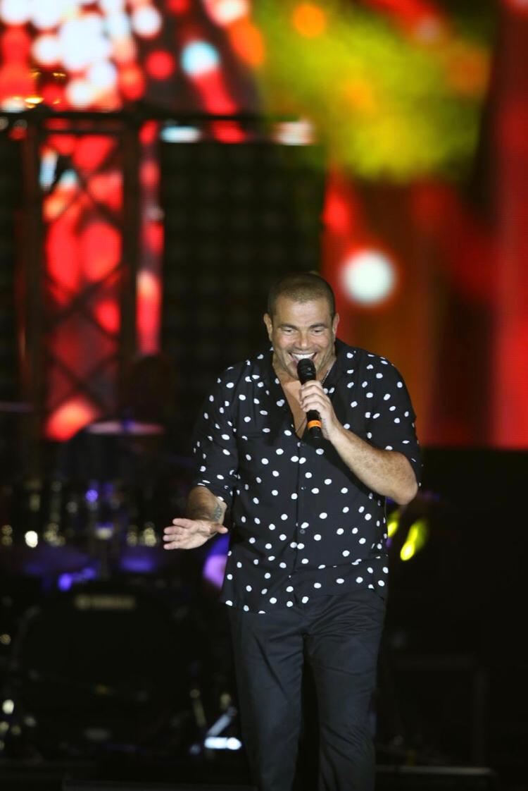 عمرو دياب من اكثر الفنانين العرب مشاركة بالسعوديه