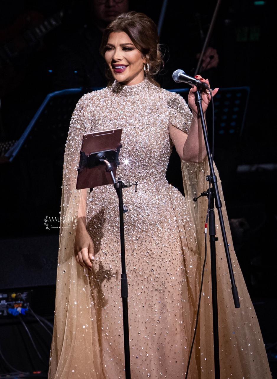 اصاله نصري اكثر فنانه غنت بالسعودية