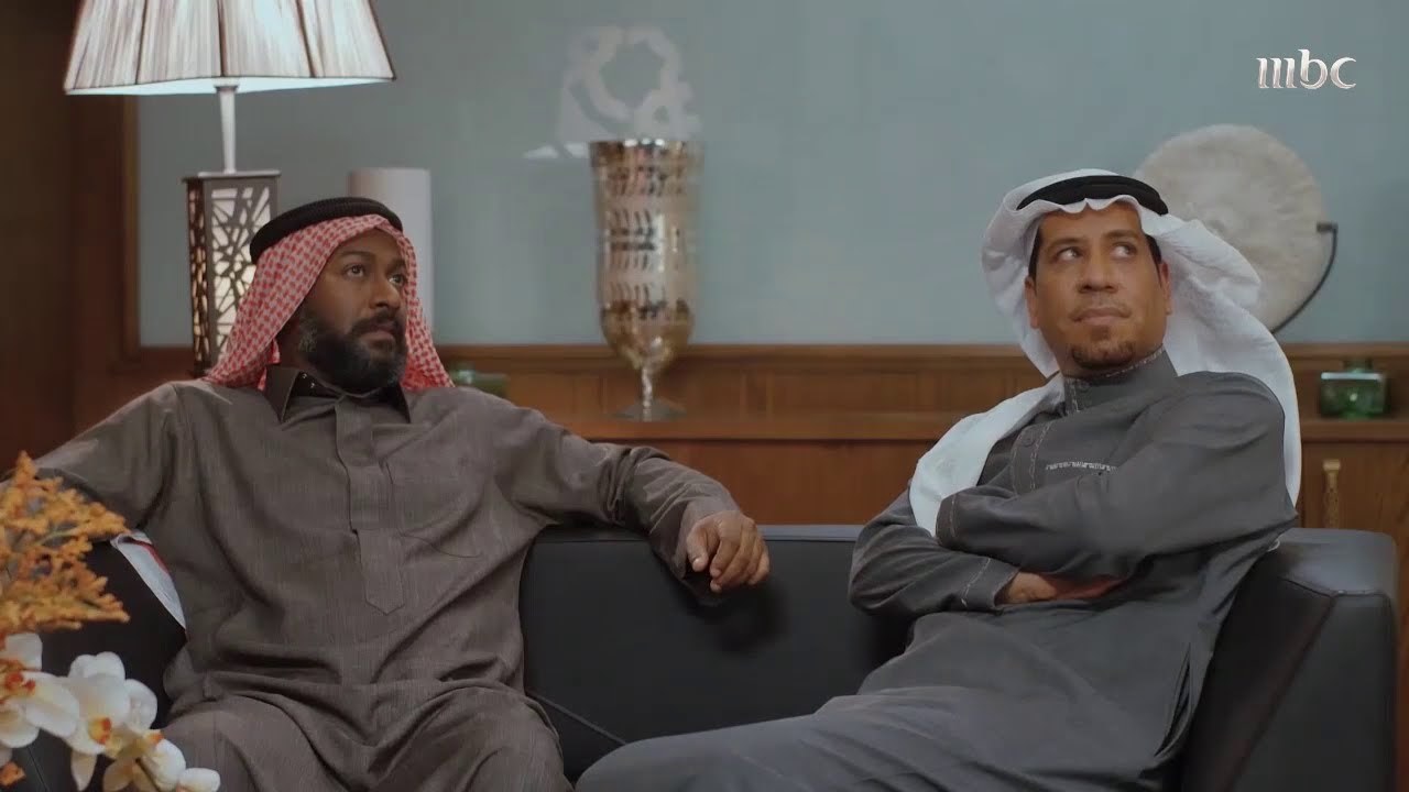 سعيد قريش في لقطة من مسلسل عندما يكتمل القمر