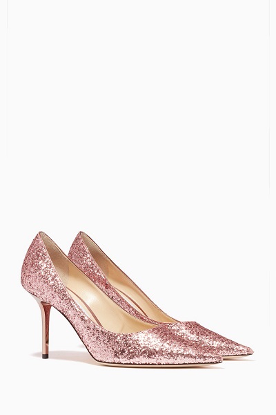 -حذاء بكعب من جيمي تشو Jimmy Choo لسهرة العيد