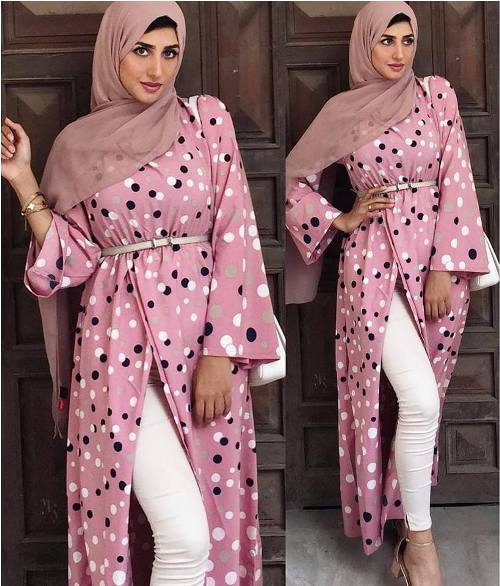 فساتين طويلة للمحجبات