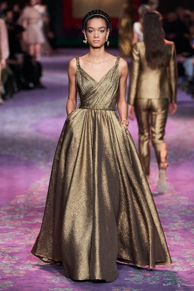 فستان بقصة A-Line من كريستيان ديور Christian Dior