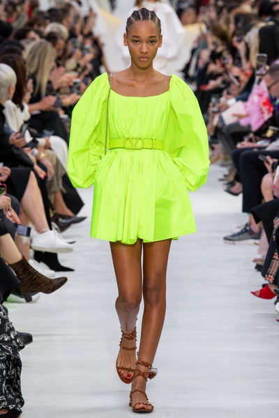 فستان كاجوال سادة من فالنتينو Valentino
