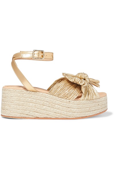 حذاء قش بأسلوب الويدجز من لوفلر راندل LOEFFLER RANDALL