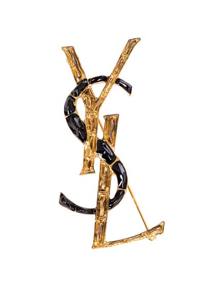 اكسسوارات البروش من سان لوران Saint Laurent لصيف 2019
