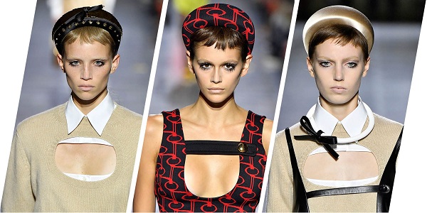 الباندا على منصة برادا Prada