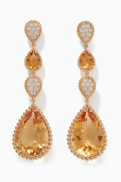 أقراط طويلة من بوشرون Boucheron