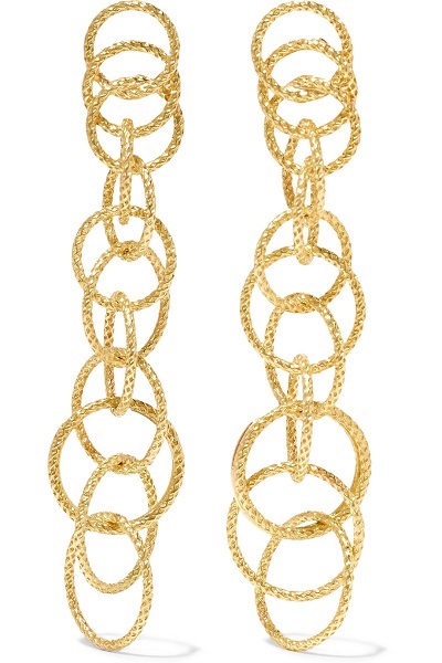 أقراط طويلة من بوتشيلاتي Buccellati